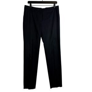 Peserico Navy Blue Womens Mid-Rise Slim Dress Pants - 48 (12 US)